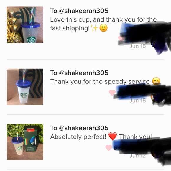 Beautiful🧡 Starbucks iridescent rose gold tumbler - Picture 4 of 5